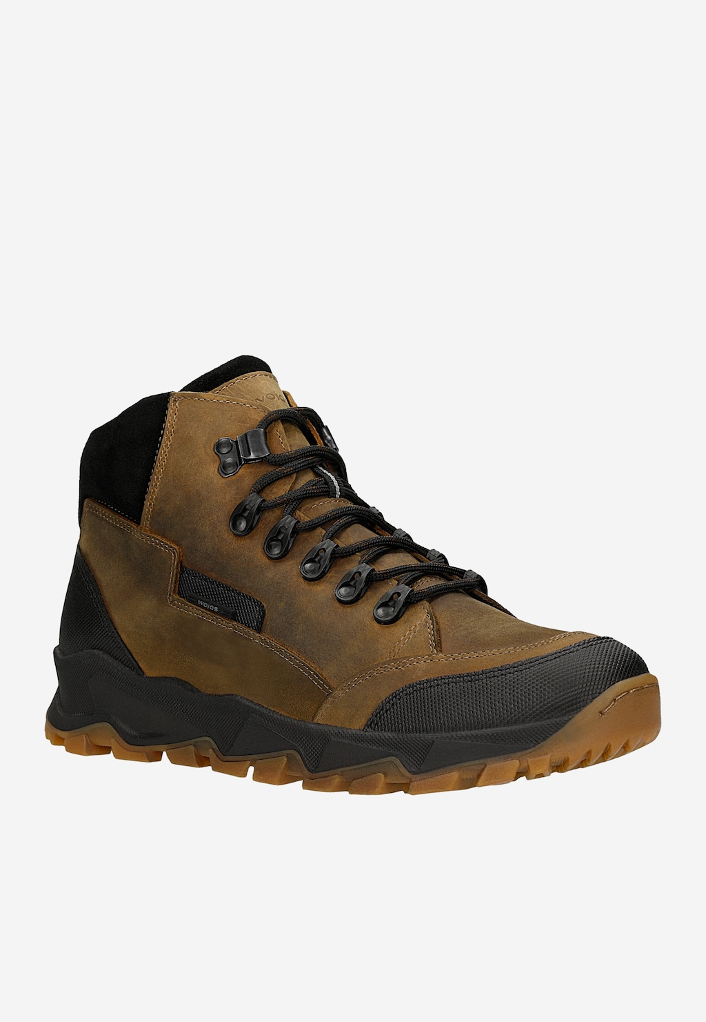 Černohnědé pánské trekové boty přes kotník 24118-73 Widok 2