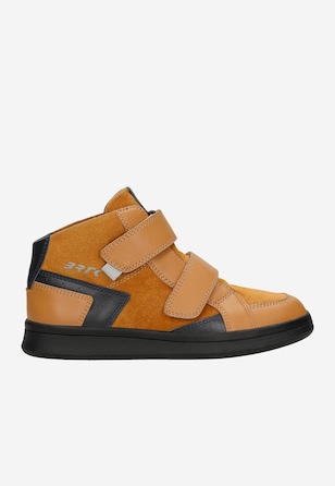 Skórzane trzewiki chłopięce ponad kostkę BARTEK 86317-73