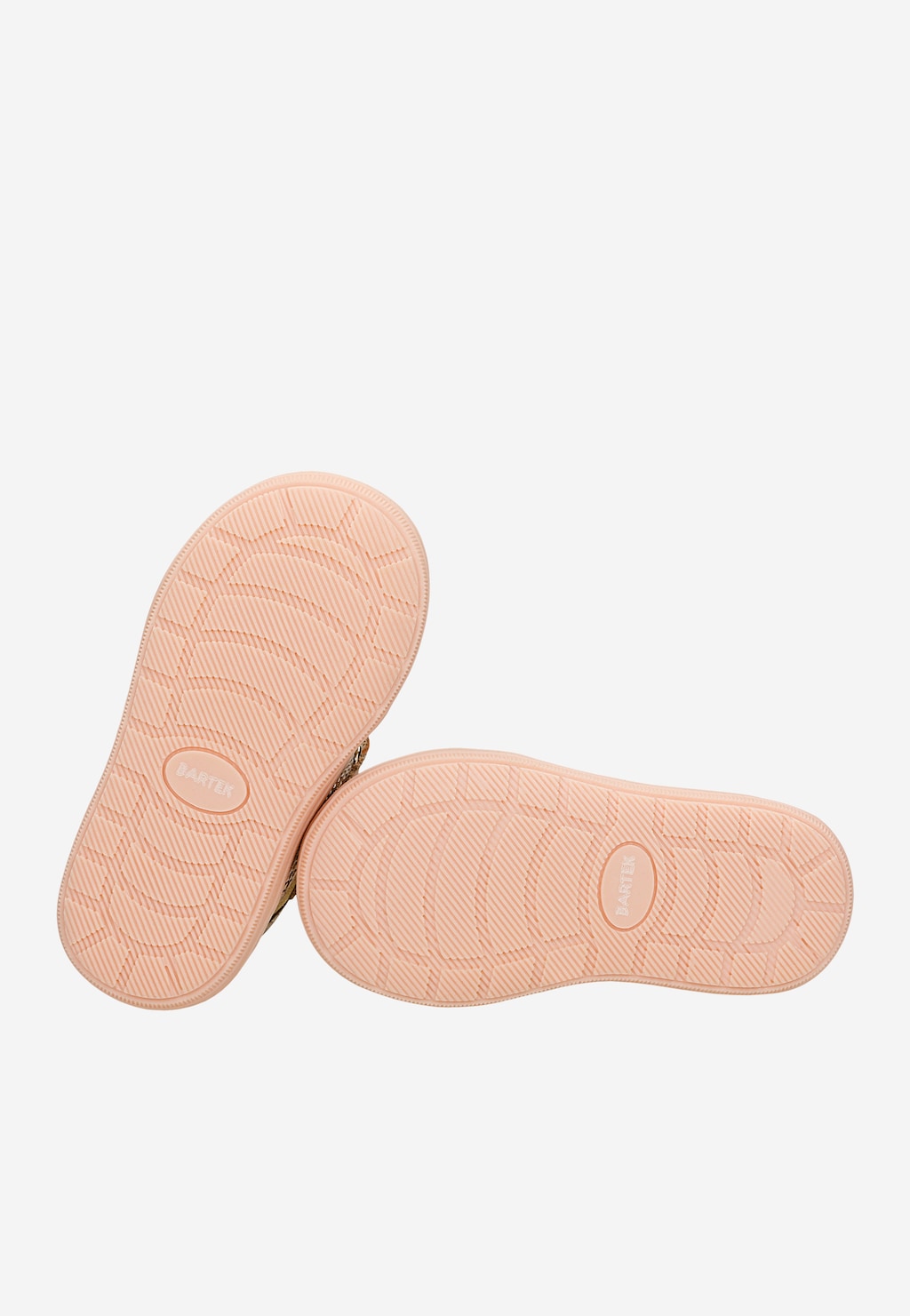 Béžově-zlaté kotníčkové boty pro dívky s motivem kočičky BARTEK 86311-78 Widok 6