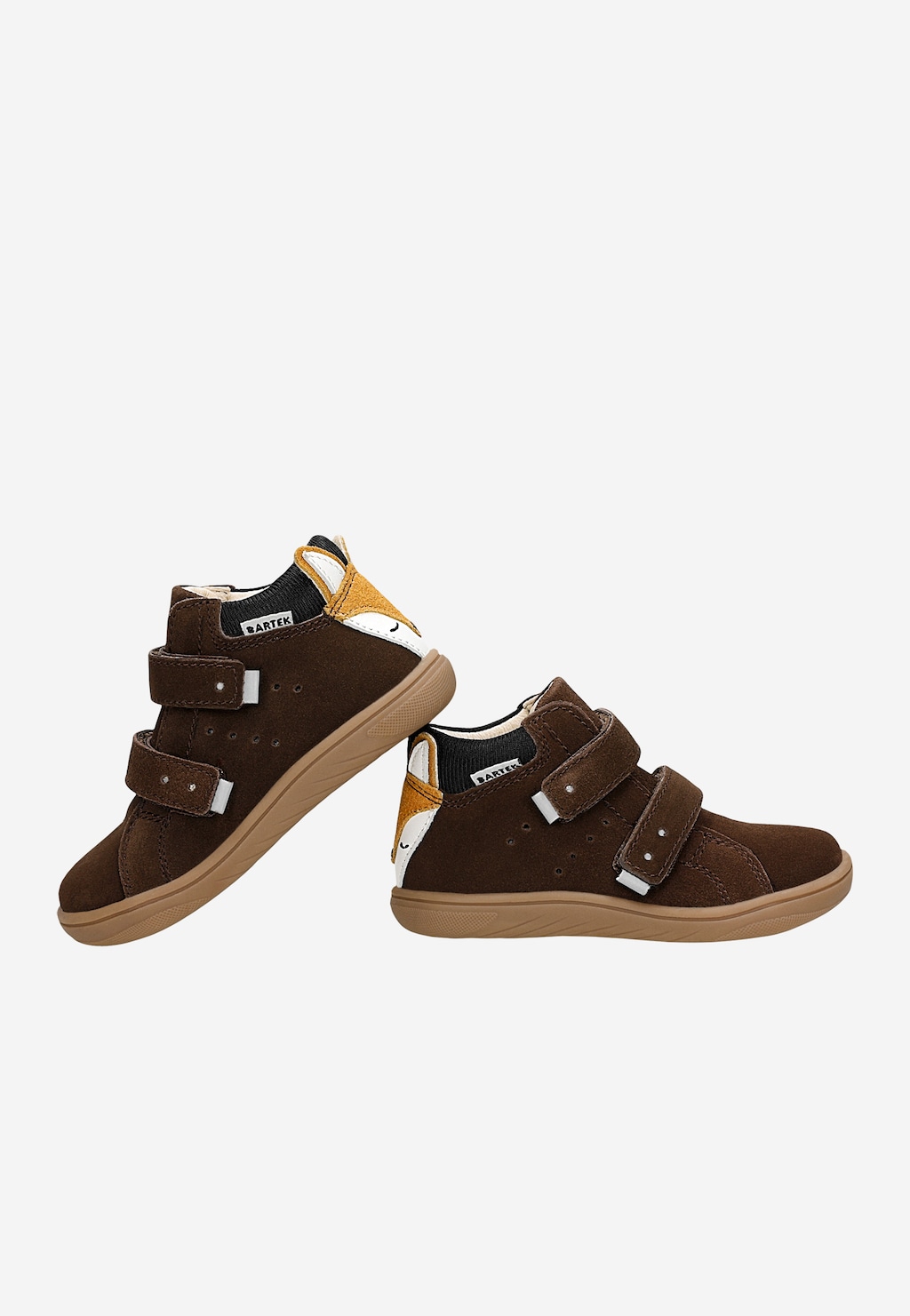 Czekoladowe trzewiki dziecięce z liskiem BARTEK 86318-63 Widok 6