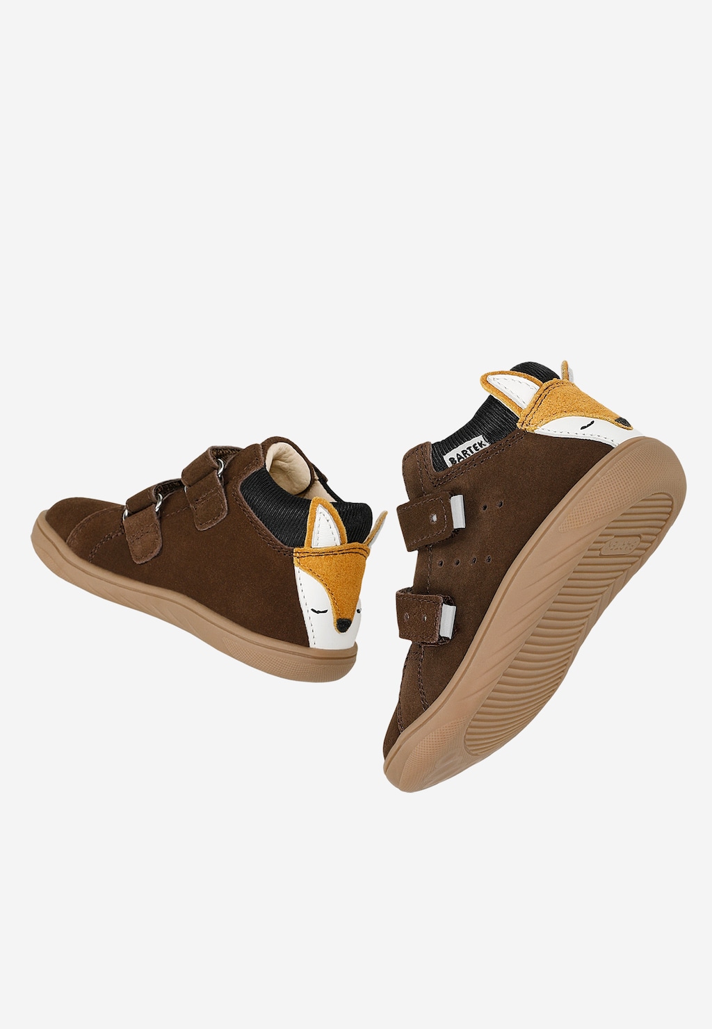 Czekoladowe trzewiki dziecięce z liskiem BARTEK 86318-63 Widok 8