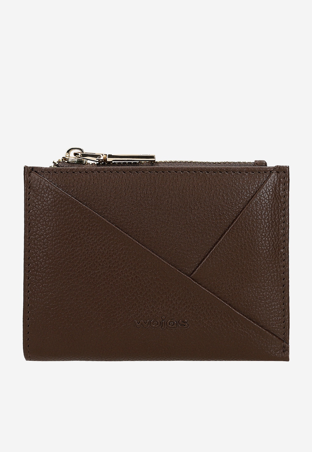 Kožená dámská peněženka v čokoládově hnědé barvě 91081-52 Widok 1
