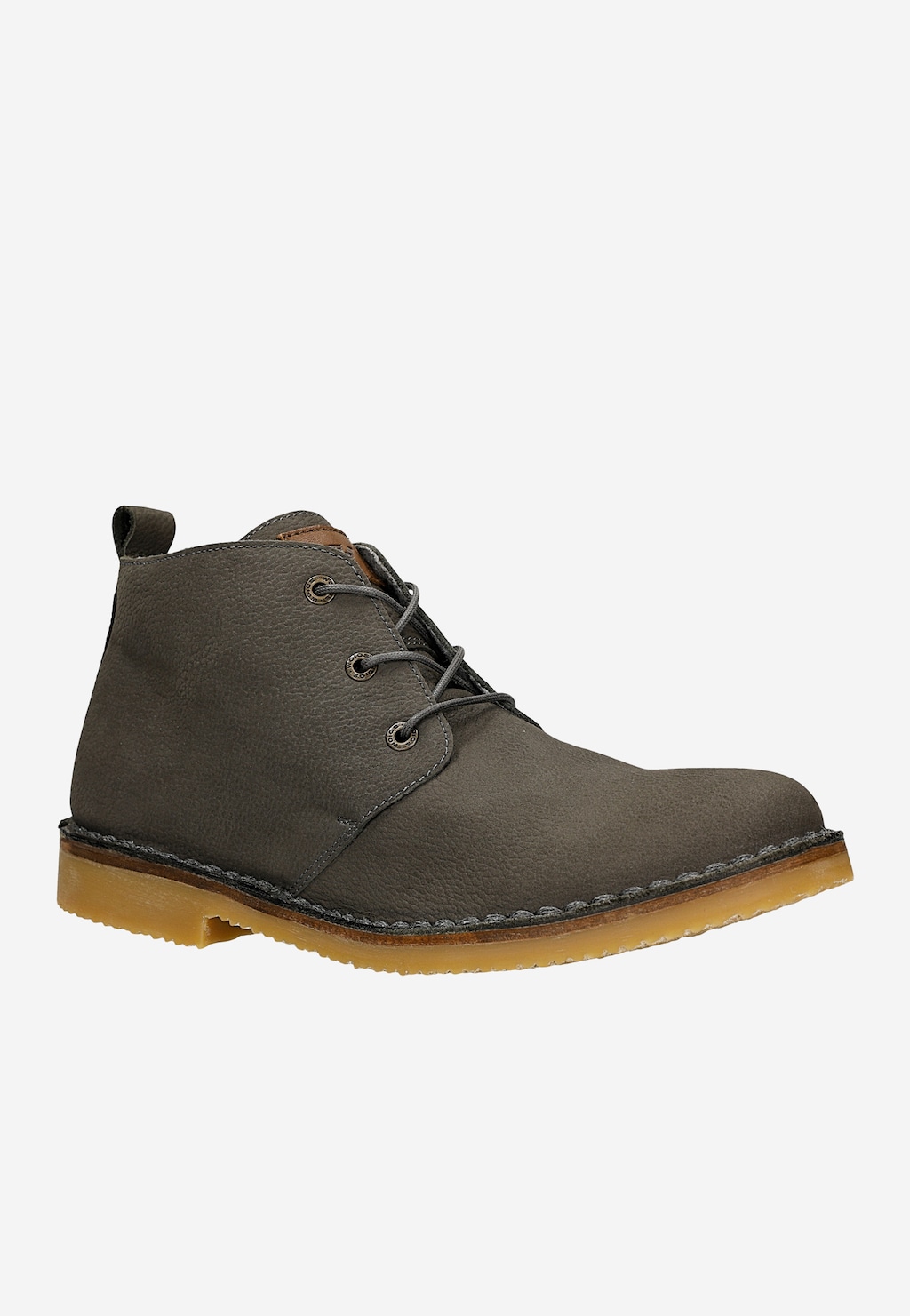 Tmavošedé pánske chukka boots 24400-20 Widok 2