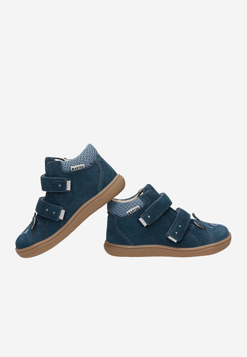 Niebieskie wysokie barefooty dziecięce z misiem BARTEK 86319-86 Widok 4
