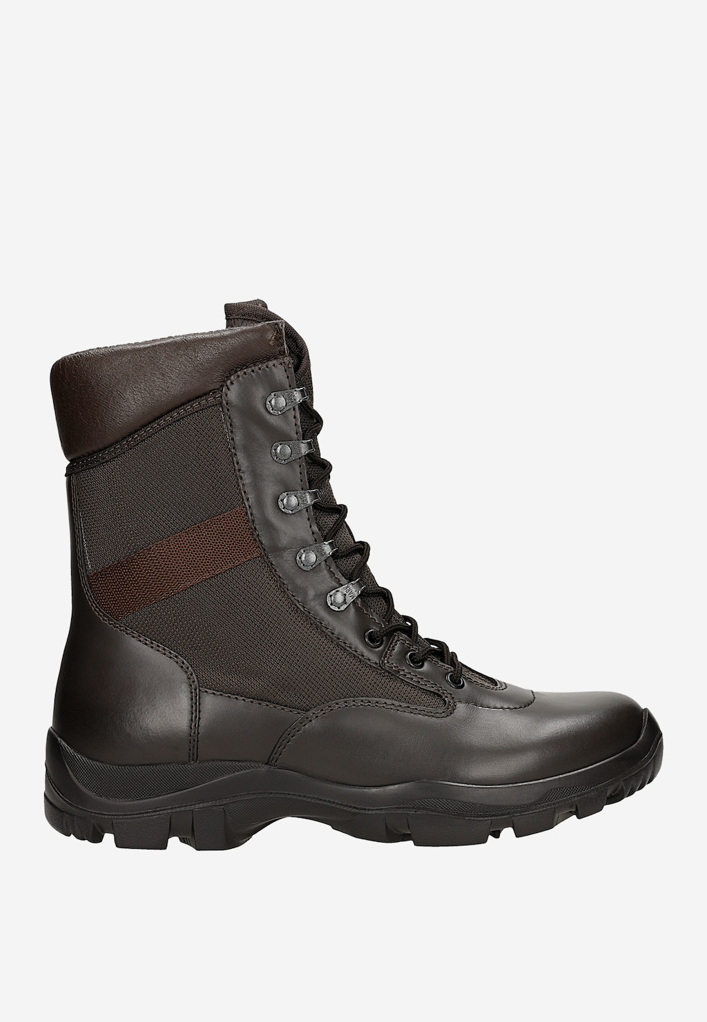 Brązowe trzewiki specjalistyczne nad kostkę 691-42 Widok 1