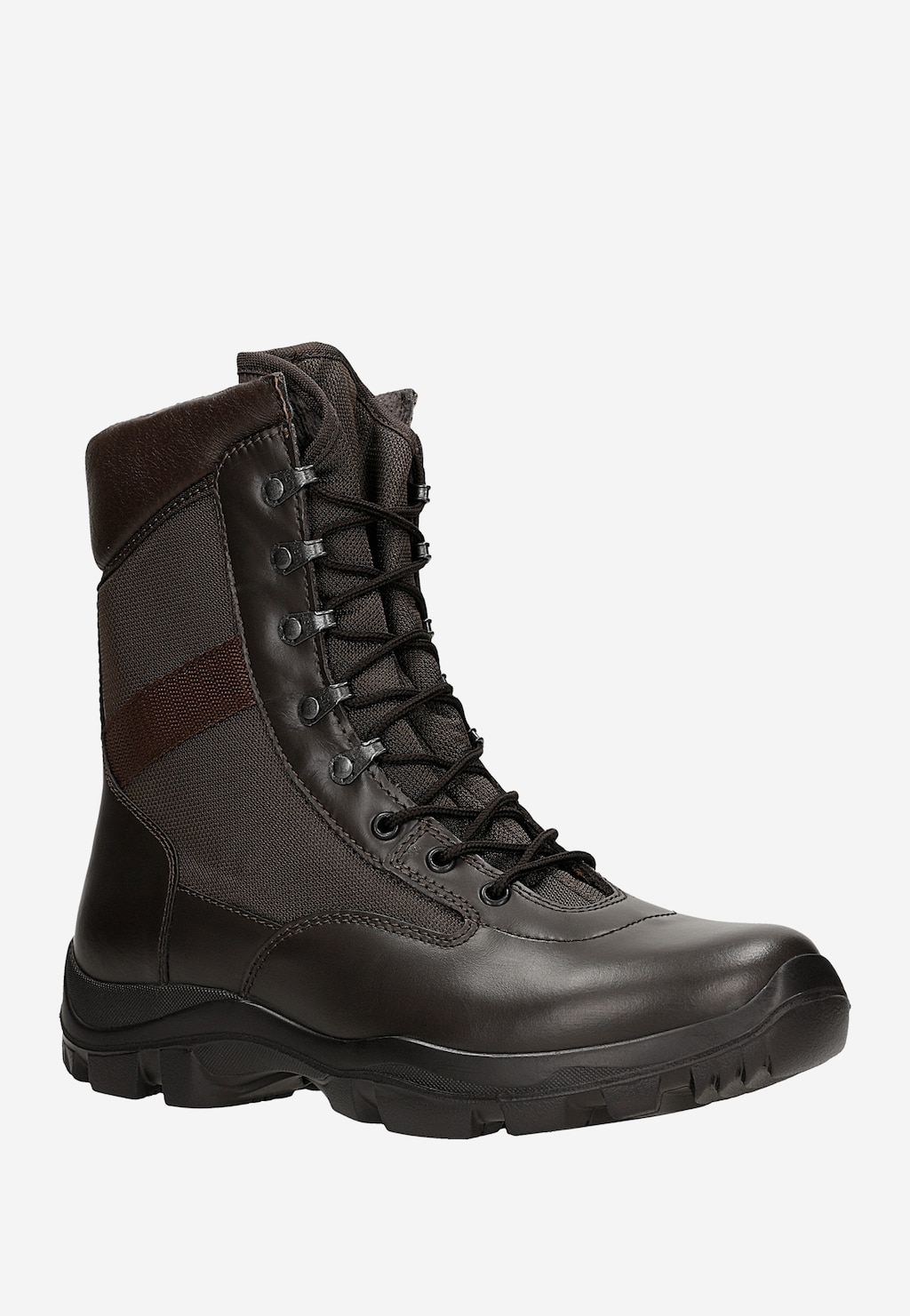 Brązowe trzewiki specjalistyczne nad kostkę 691-42 Widok 2