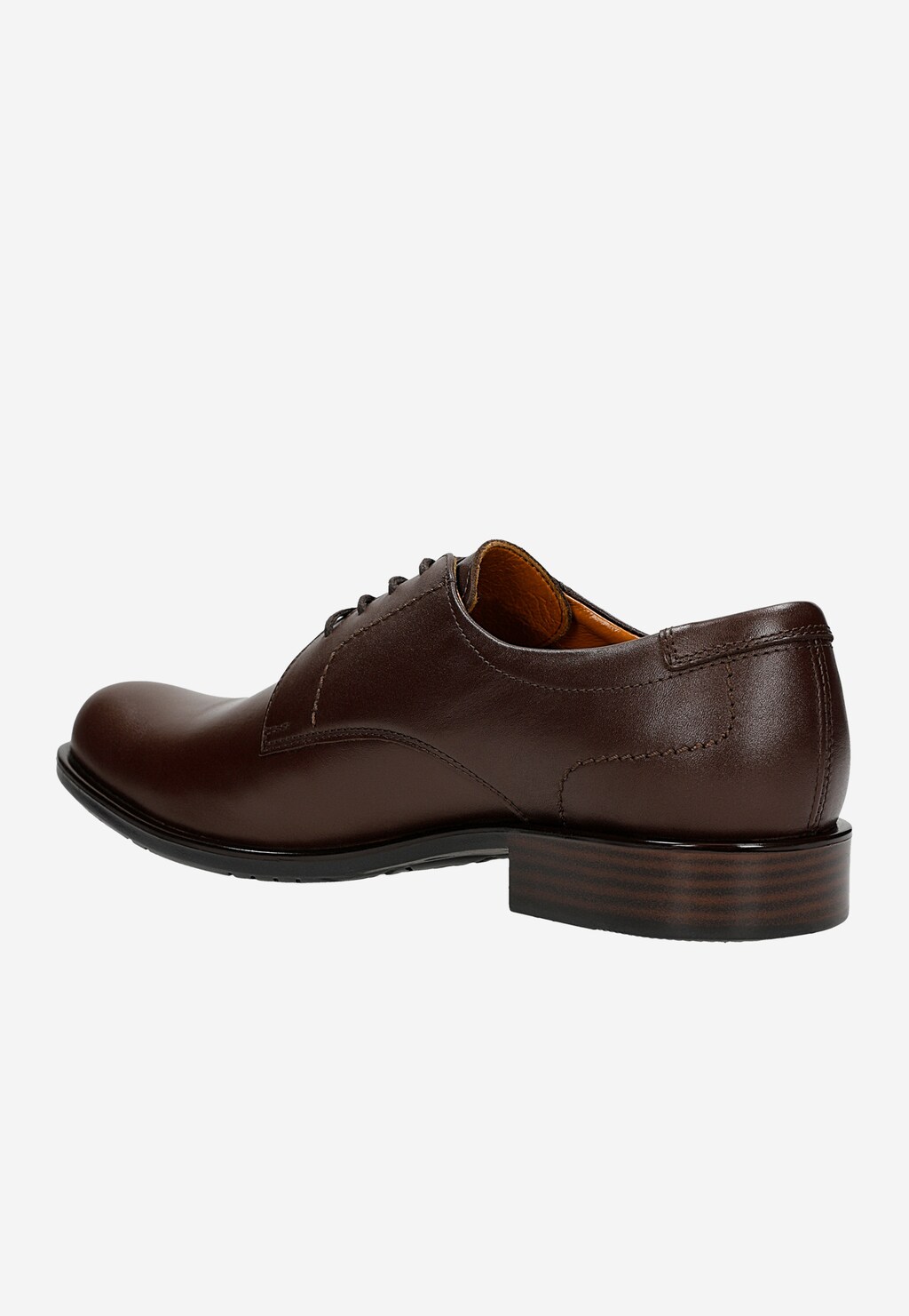 Brązowe męskie półbuty 9023-52 Widok 3