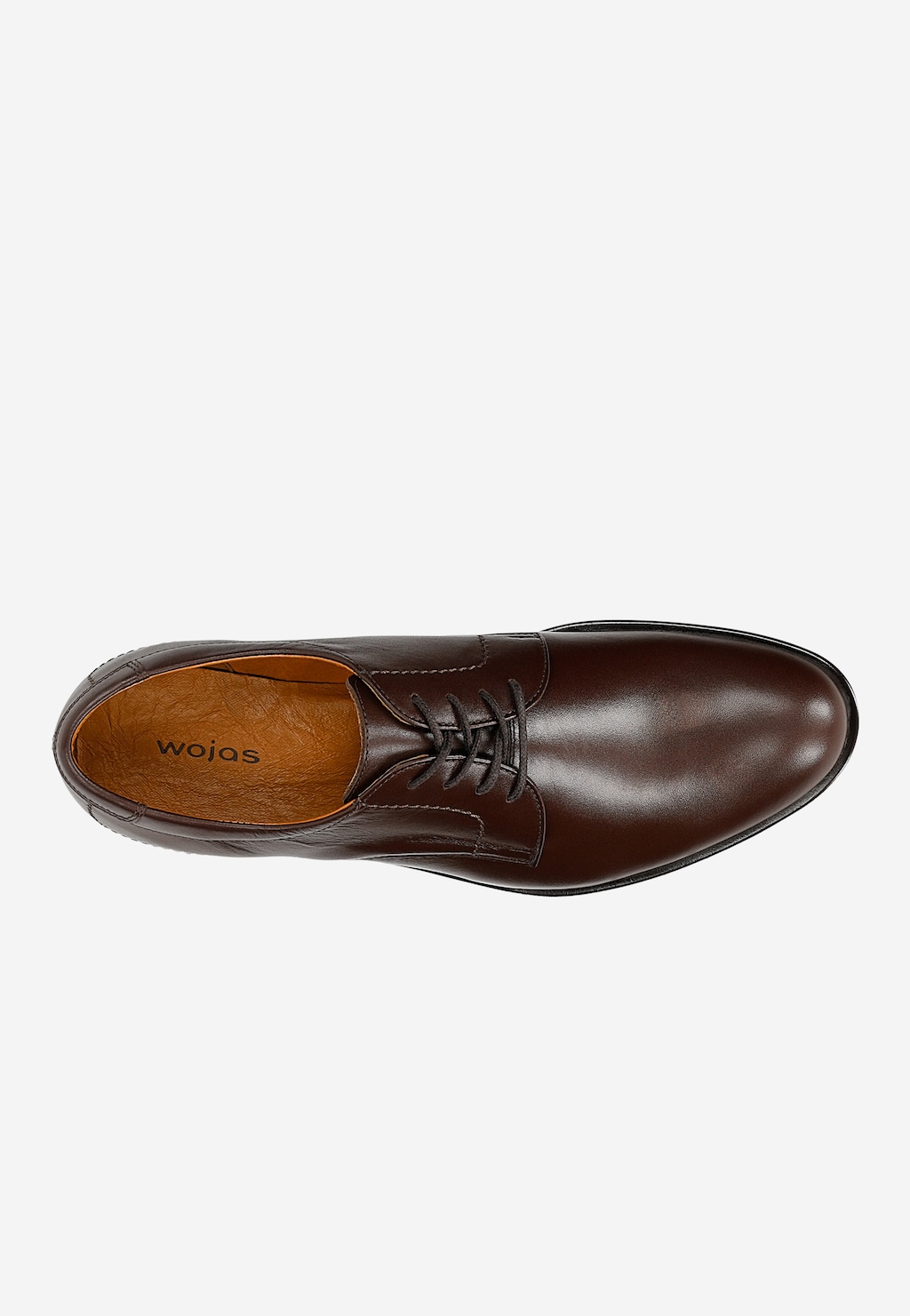 Brązowe męskie półbuty 9023-52 Widok 4