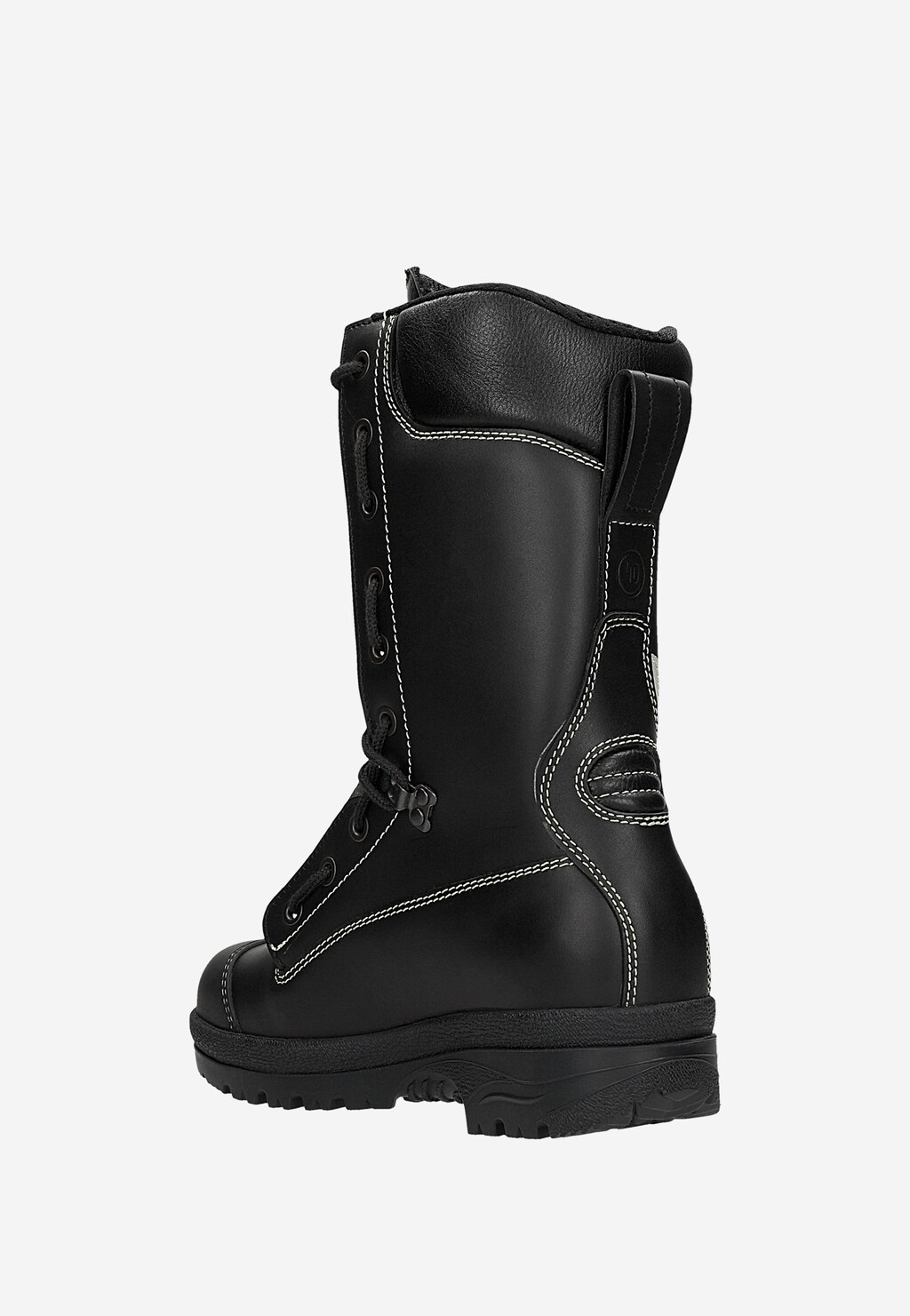 Czarne męskie buty specjalne strażackie 998-51 Widok 3