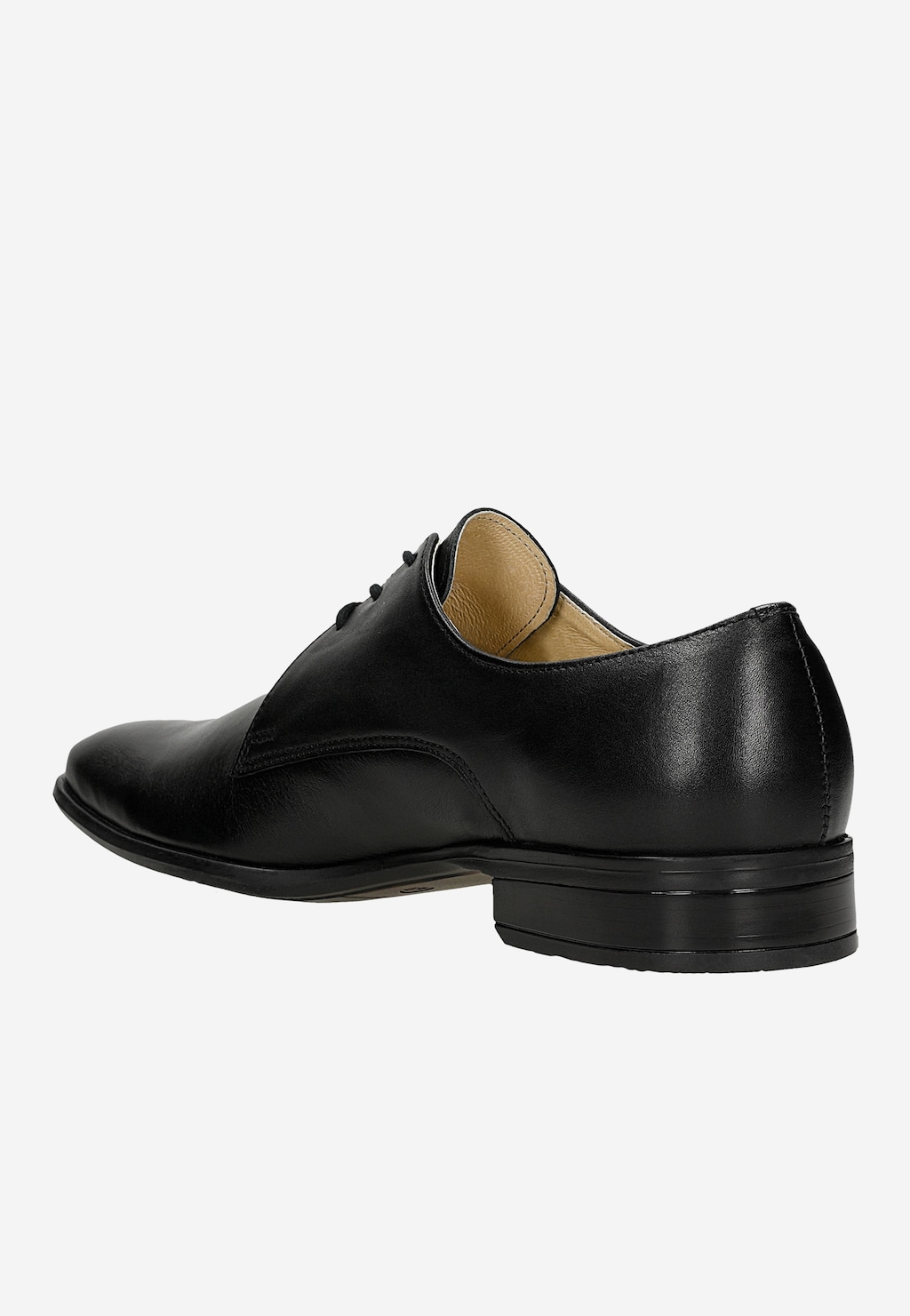 Czarne męskie półbuty 9025-51 Widok 3