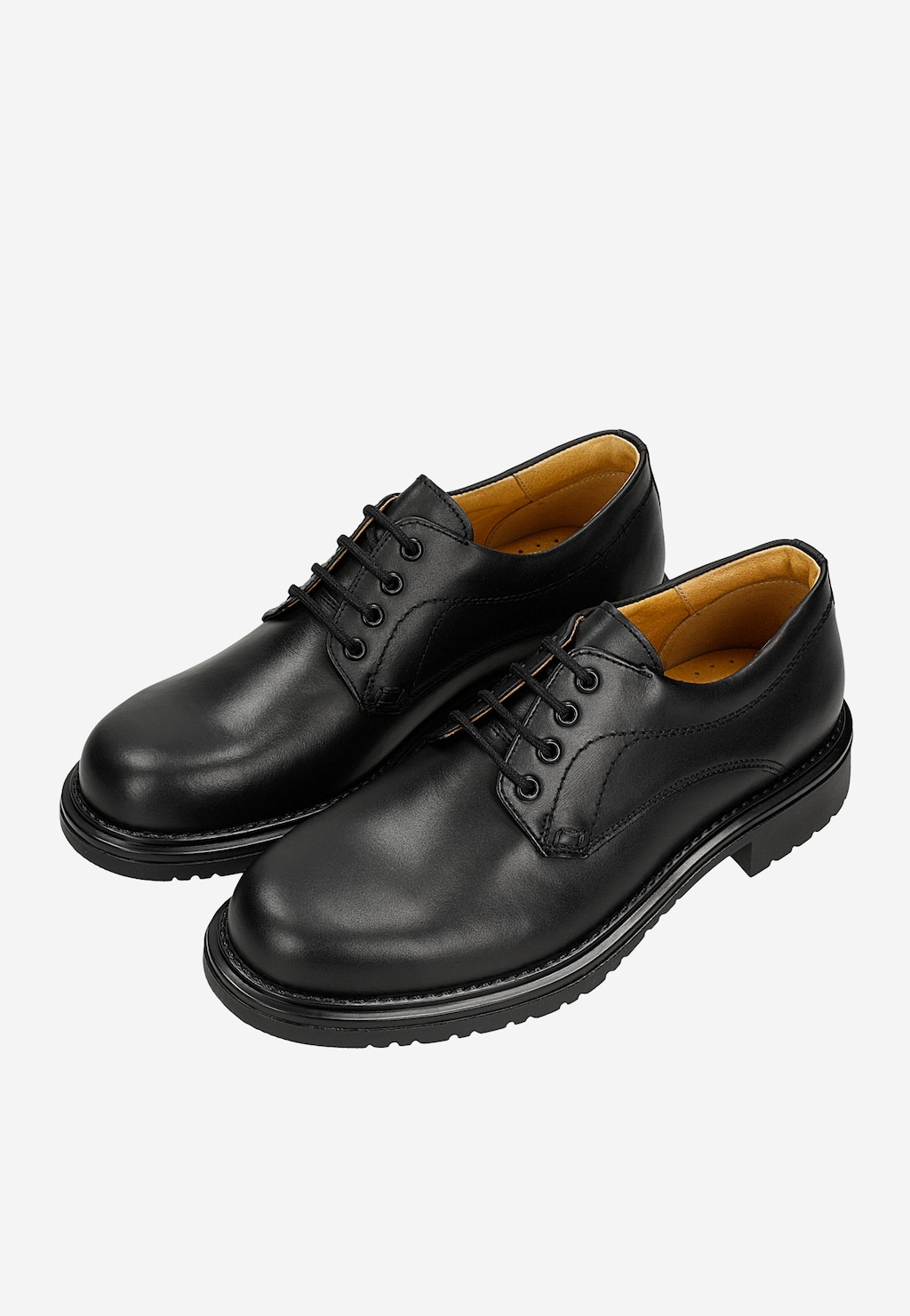 Czarne męskie półbuty 6041-51 Widok 6