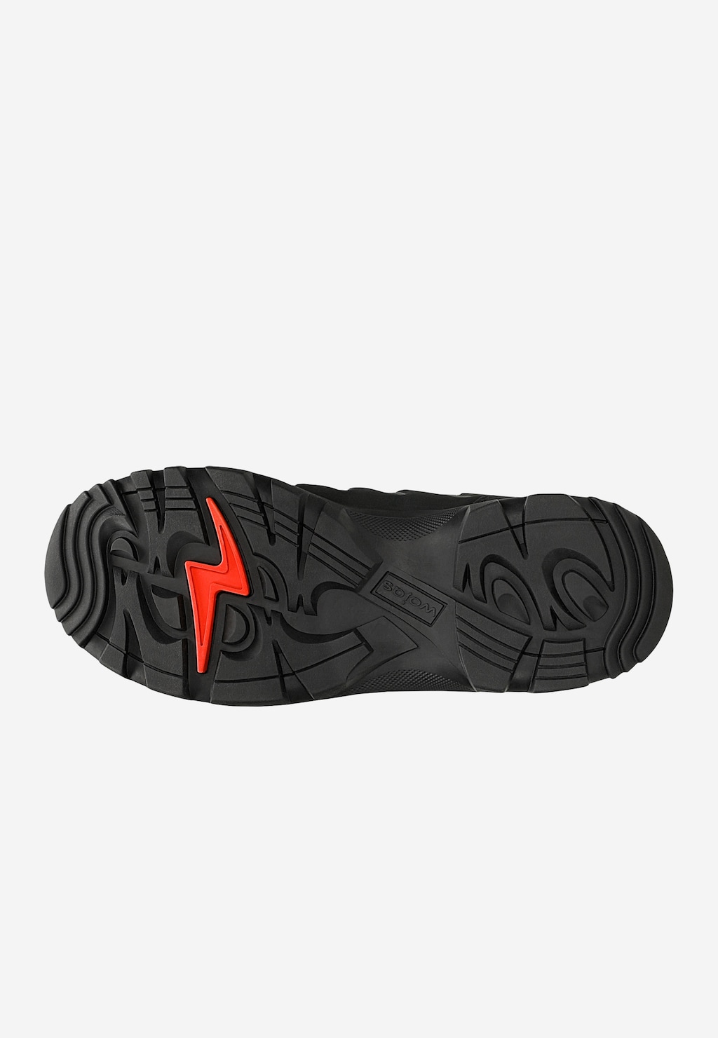 Černé vysoké trekkingové boty pánské 24122-81 Widok 5