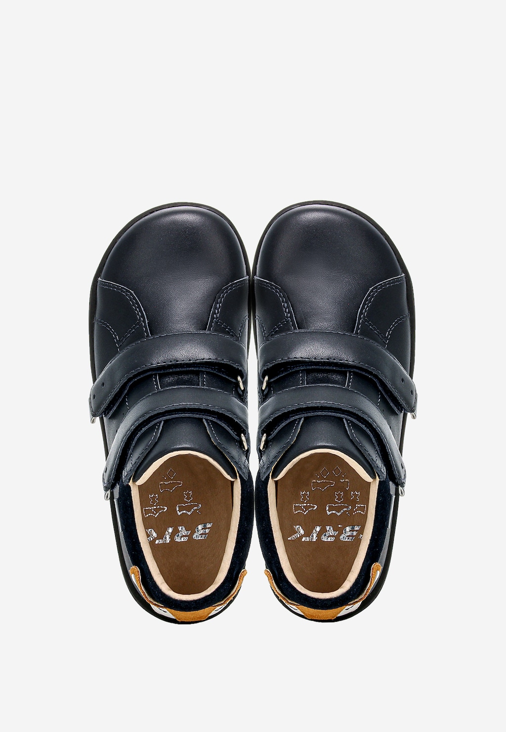 Granatowe trzewiki barefoot z liskiem BARTEK 86318-66 Widok 5