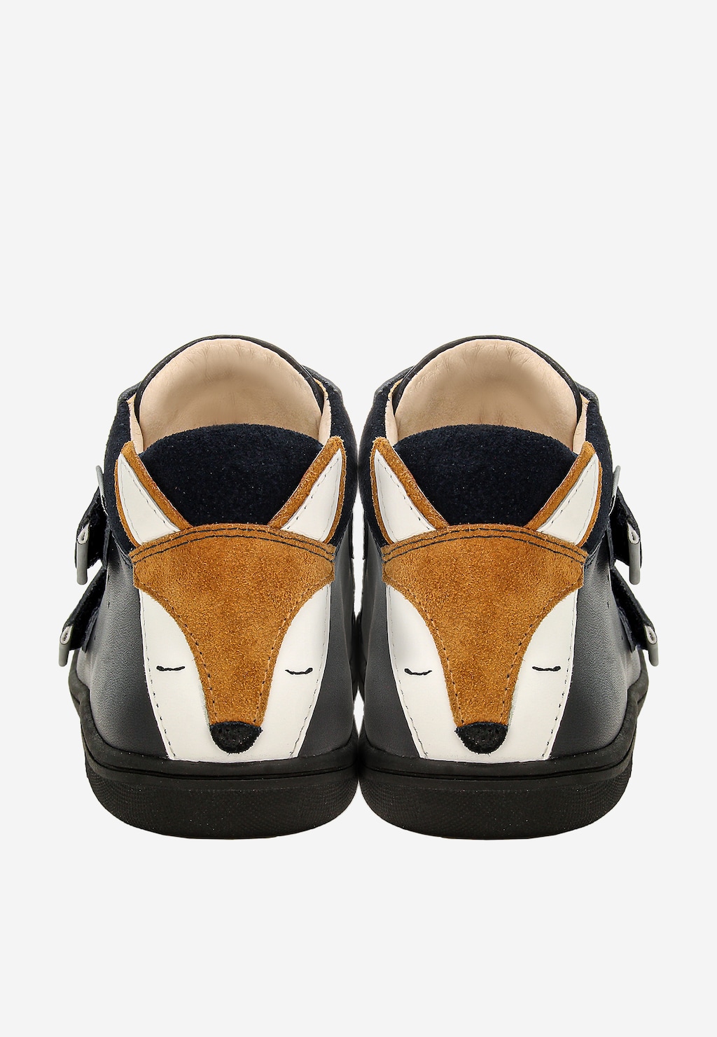 Granatowe trzewiki barefoot z liskiem BARTEK 86318-66 Widok 7