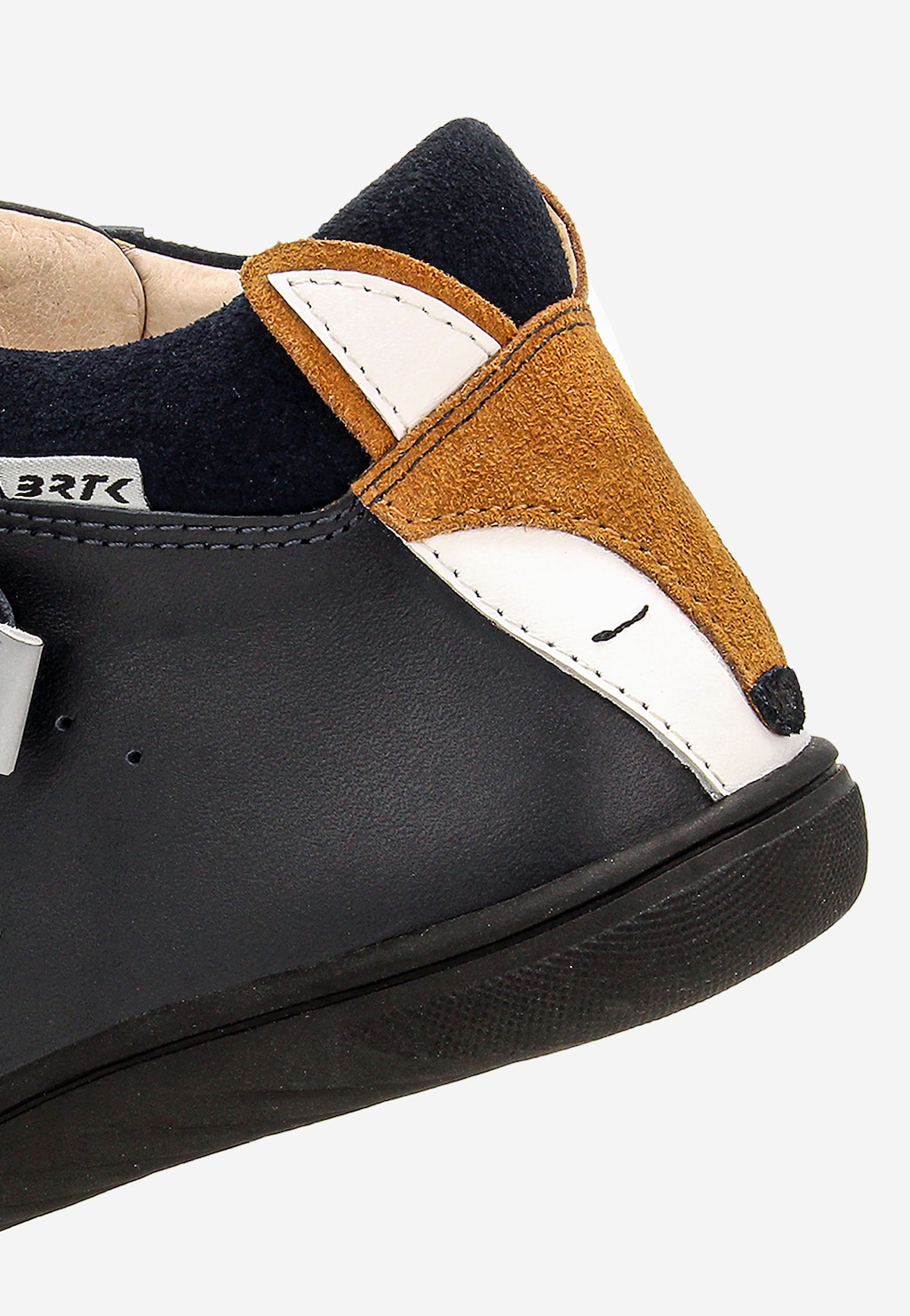 Granatowe trzewiki barefoot z liskiem BARTEK 86318-66 Widok 9