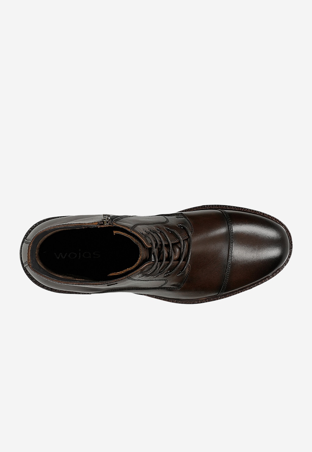 Brązowe ocieplane trzewiki męskie 24129-52 Widok 4