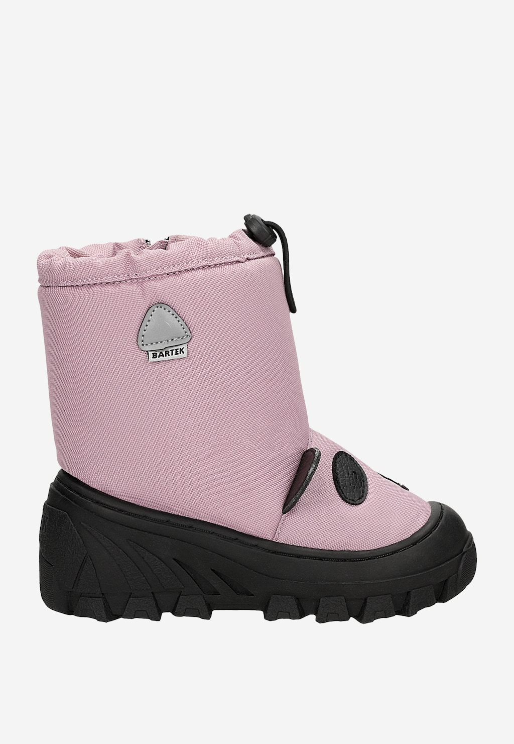 Różowe śniegowce dziewczęce z materiału wodoodpornego BARTEK 110458-01 Widok 1