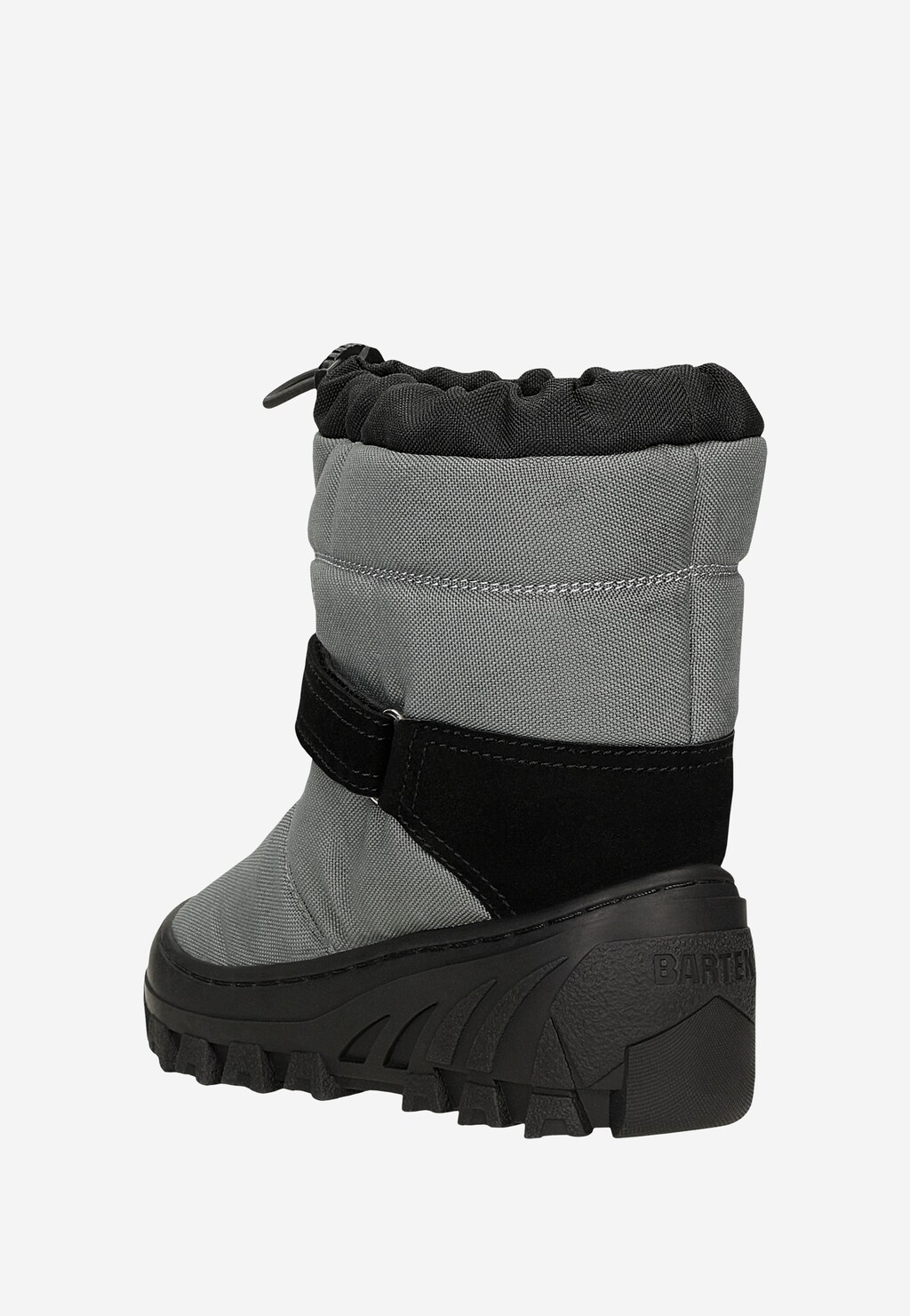 Szaro-czarne śniegowce dziecięce BARTEK 116870-10 Widok 3