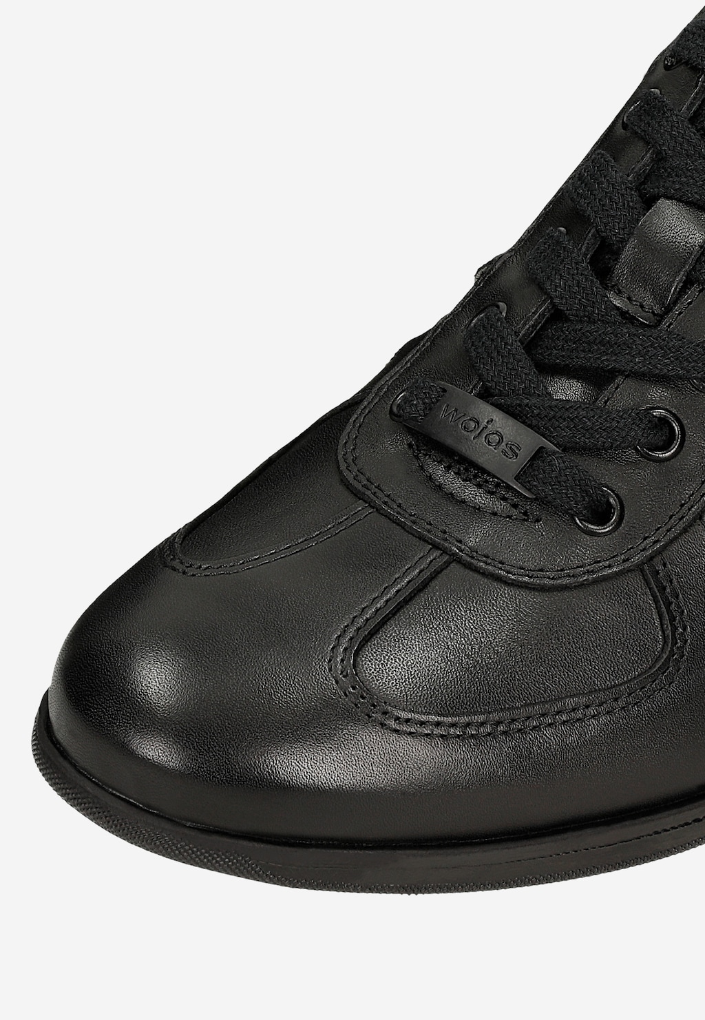 Czarne męskie półbuty 8087-51 Widok 6