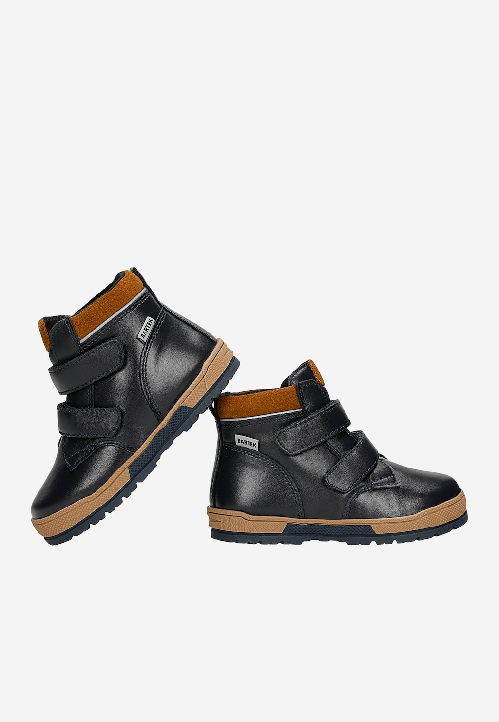 Kotníkové boty BARTEK 88005-56, tmavě modro-hnědé Widok 7