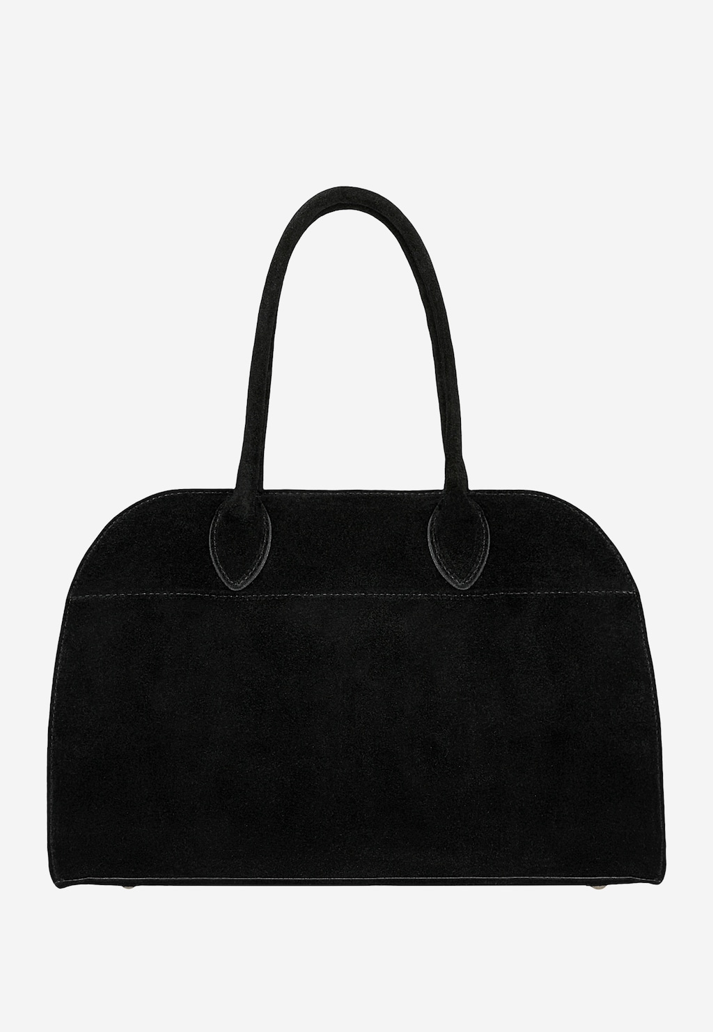 Veľká čierna dámska kabelka z useňoviny 80442-61 Widok 3