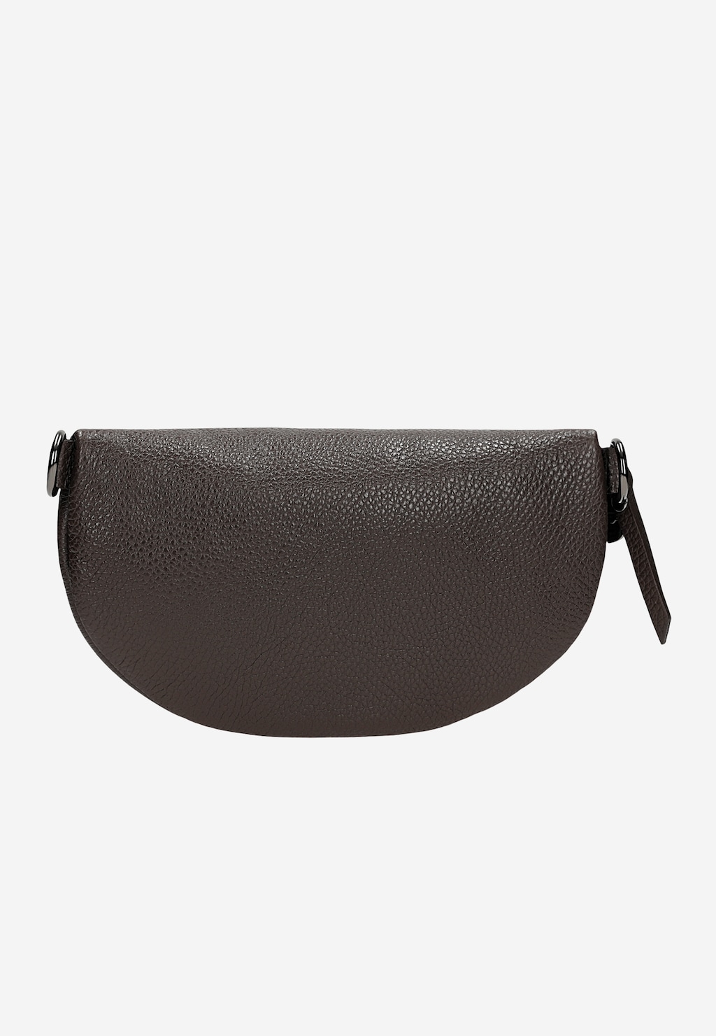 Brązowa czekoladowa nerka damska ze skóry licowej 80099-52 Widok 3