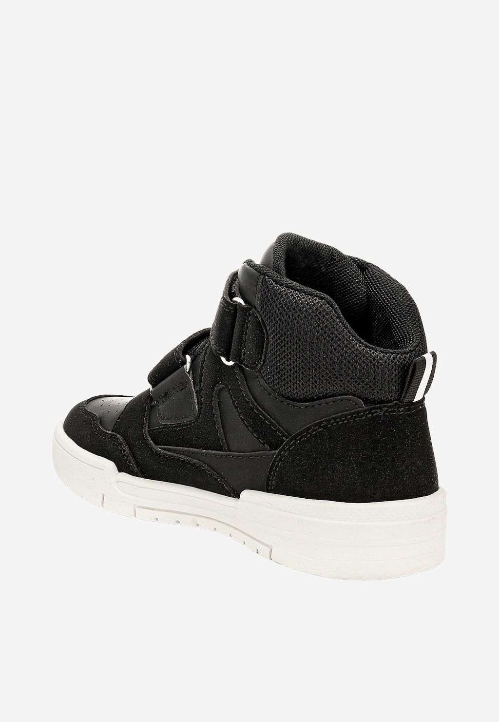 Černé kotníkové boty BARTEK s bílou kontrastní podrážkou 88000-11 Widok 5