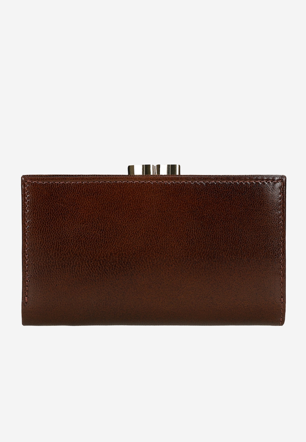 Brązowy skórzany portfel damski z blokadą RFID 91085-53 Widok 3