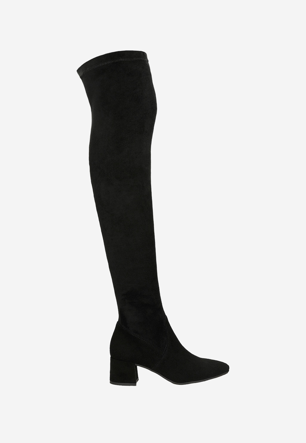 Černé kozačky přes koleno 71072-81 Widok 1