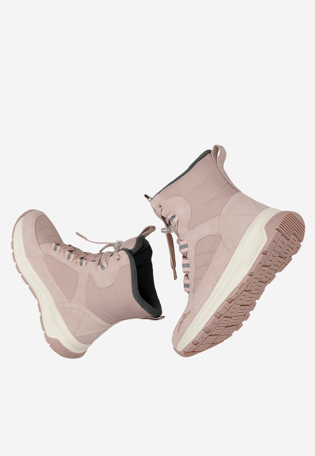 Jasnoróżowe dziecięce śniegowce BARTEK 85008-15 Widok 8