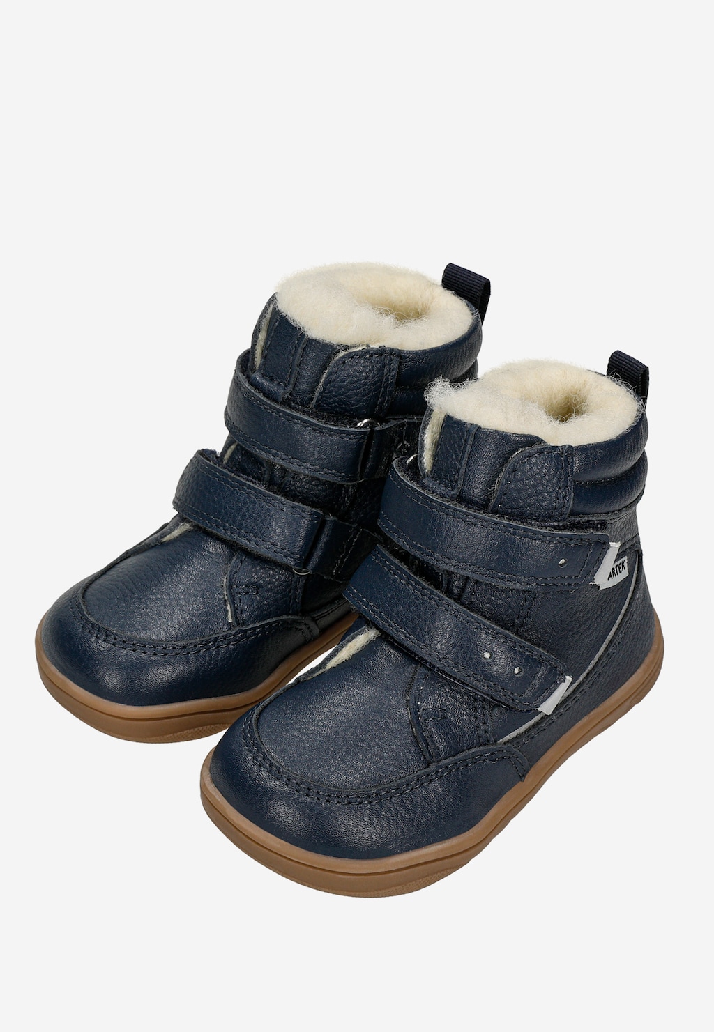 Granatowe śniegowce barefoot ocieplane wełną BARTEK 84014-56 Widok 7