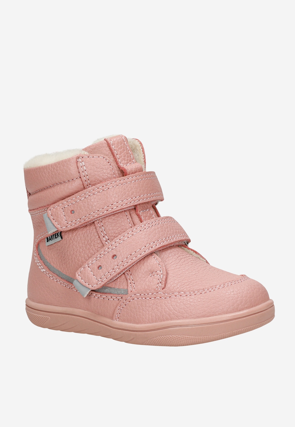 Różowe śniegowce barefoot ocieplane wełną BARTEK 84014-55 Widok 2