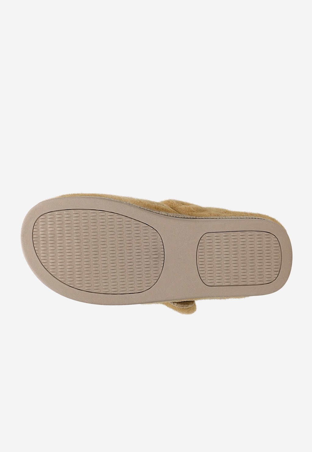 Jasnobrązowe futerkowe pantofle RELAKS R34012-12 Widok 5