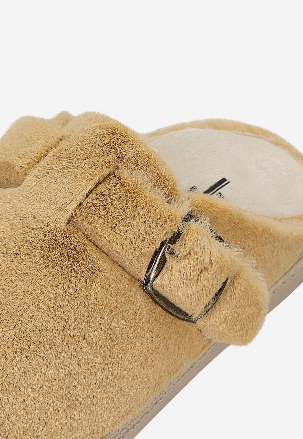 Jasnobrązowe futerkowe pantofle RELAKS R34012-12 Widok 6