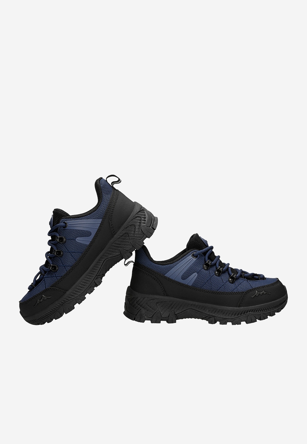 Granatowo-czarne niskie trekkingi dziecięce BARTEK 87011-46 Widok 6