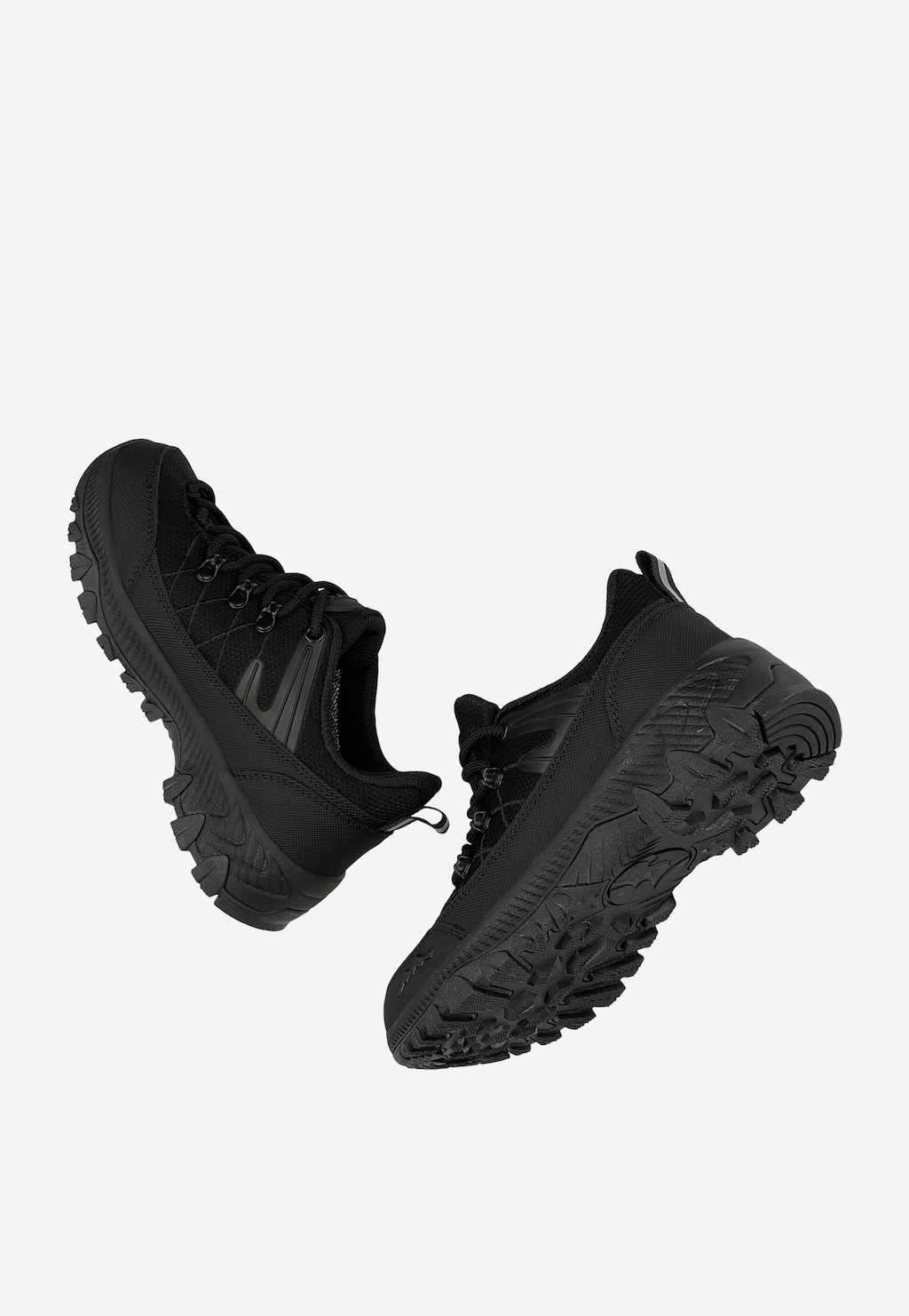 Czarne półbuty trekkingowe dziecięce BARTEK 87011-41 Widok 7