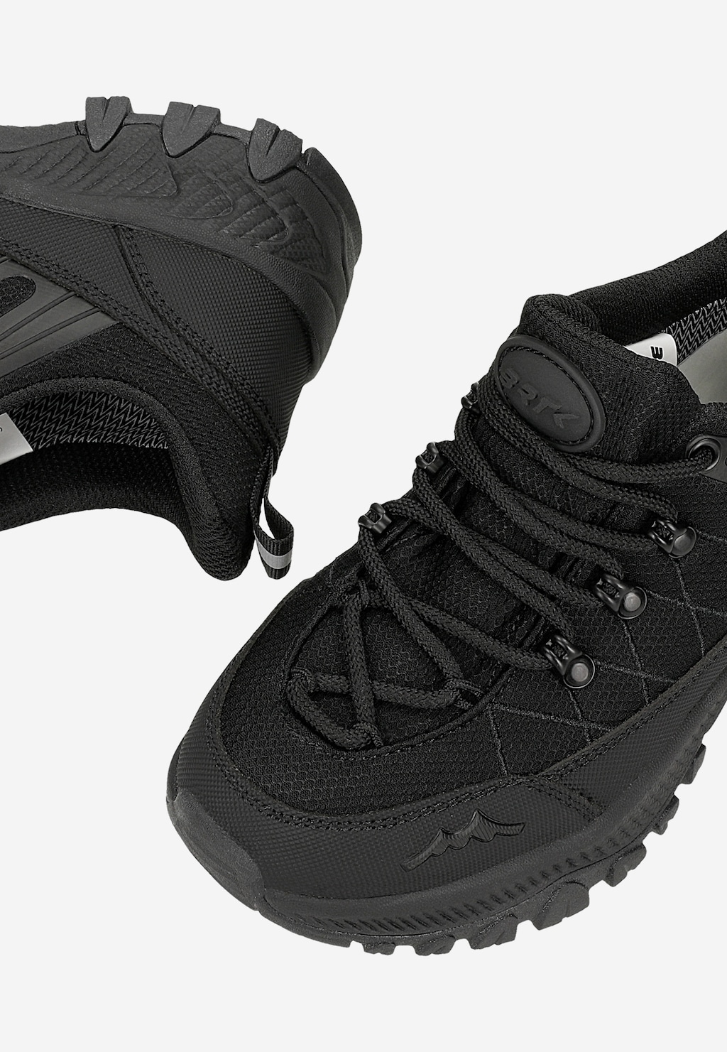 Czarne półbuty trekkingowe dziecięce BARTEK 87011-41 Widok 8
