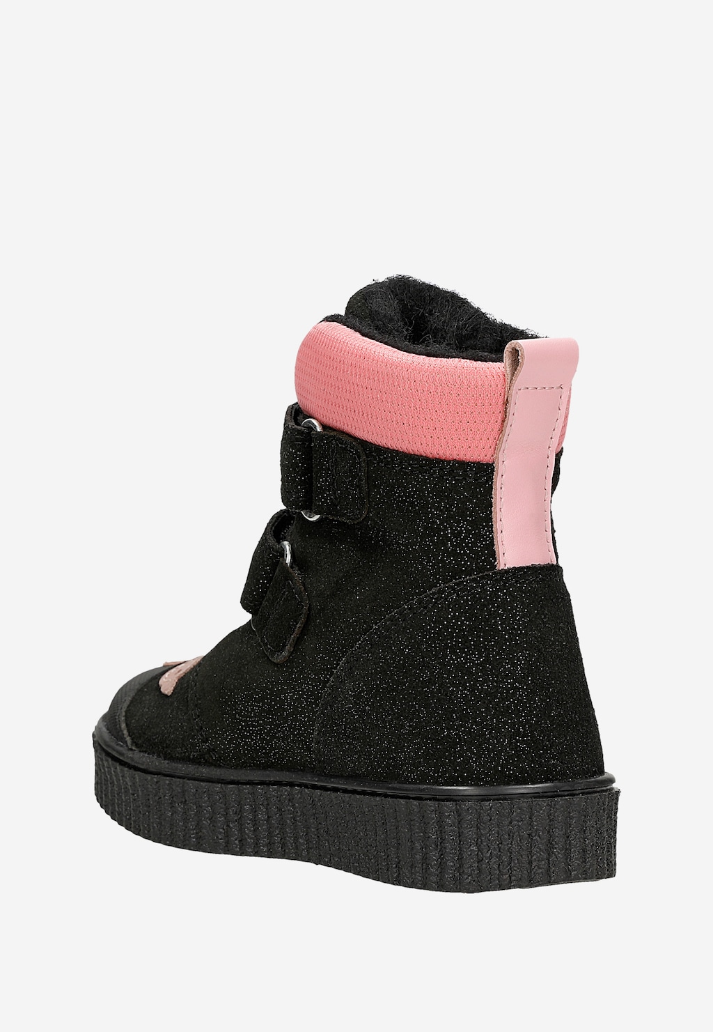 Černé kotníkové boty s membránou a vlněnou podšívkou BARTEK 14021102 Widok 4