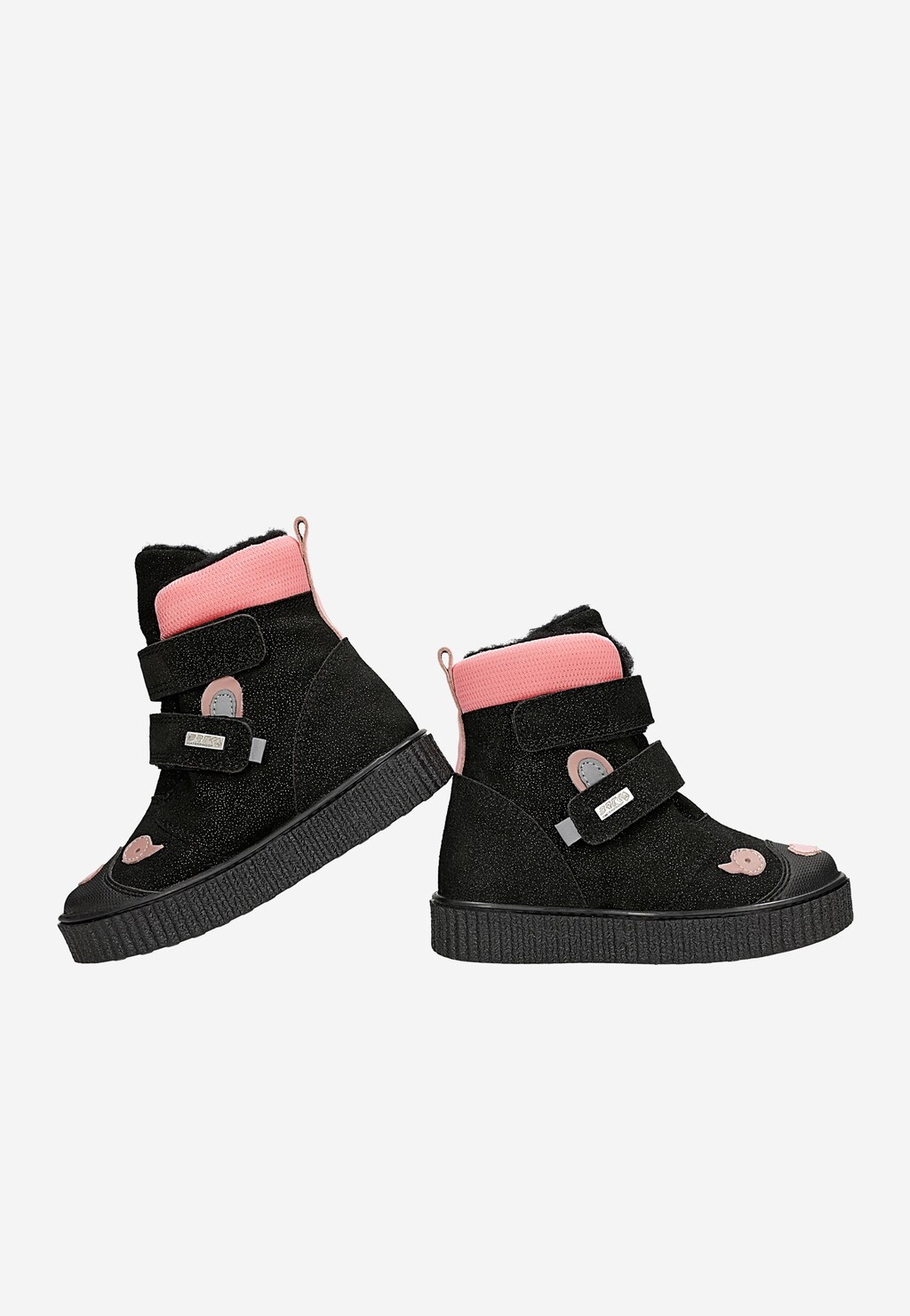 Černé kotníkové boty s membránou a vlněnou podšívkou BARTEK 14021102 Widok 7