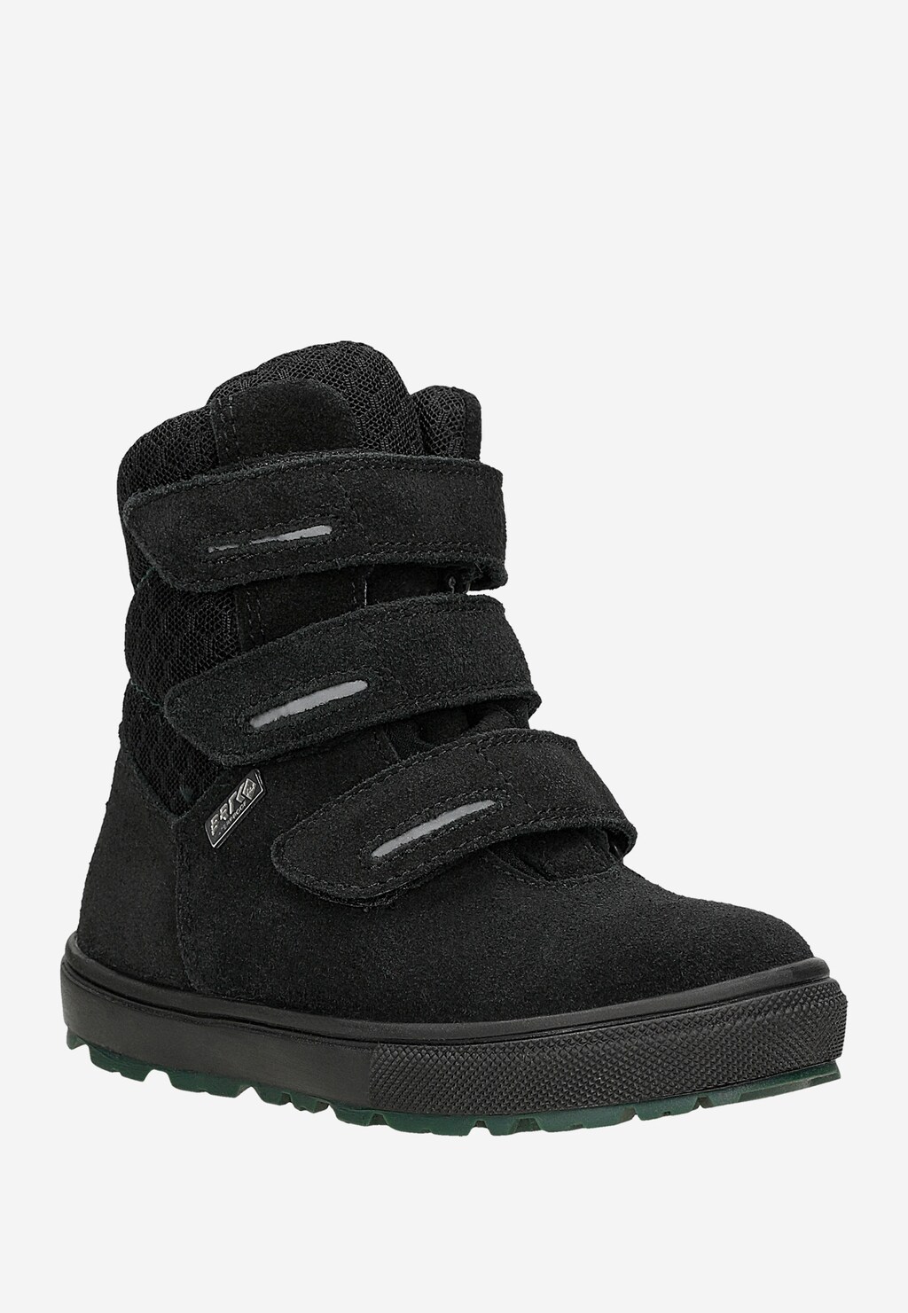 Czarne trzewiki ocieplane naturalną wełną BARTEK 14319009 II Widok 2