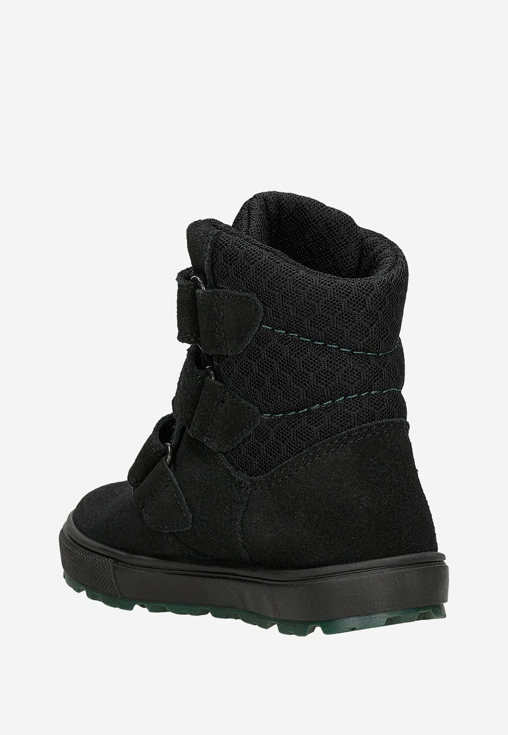 Czarne trzewiki ocieplane naturalną wełną BARTEK 14319009 II Widok 3