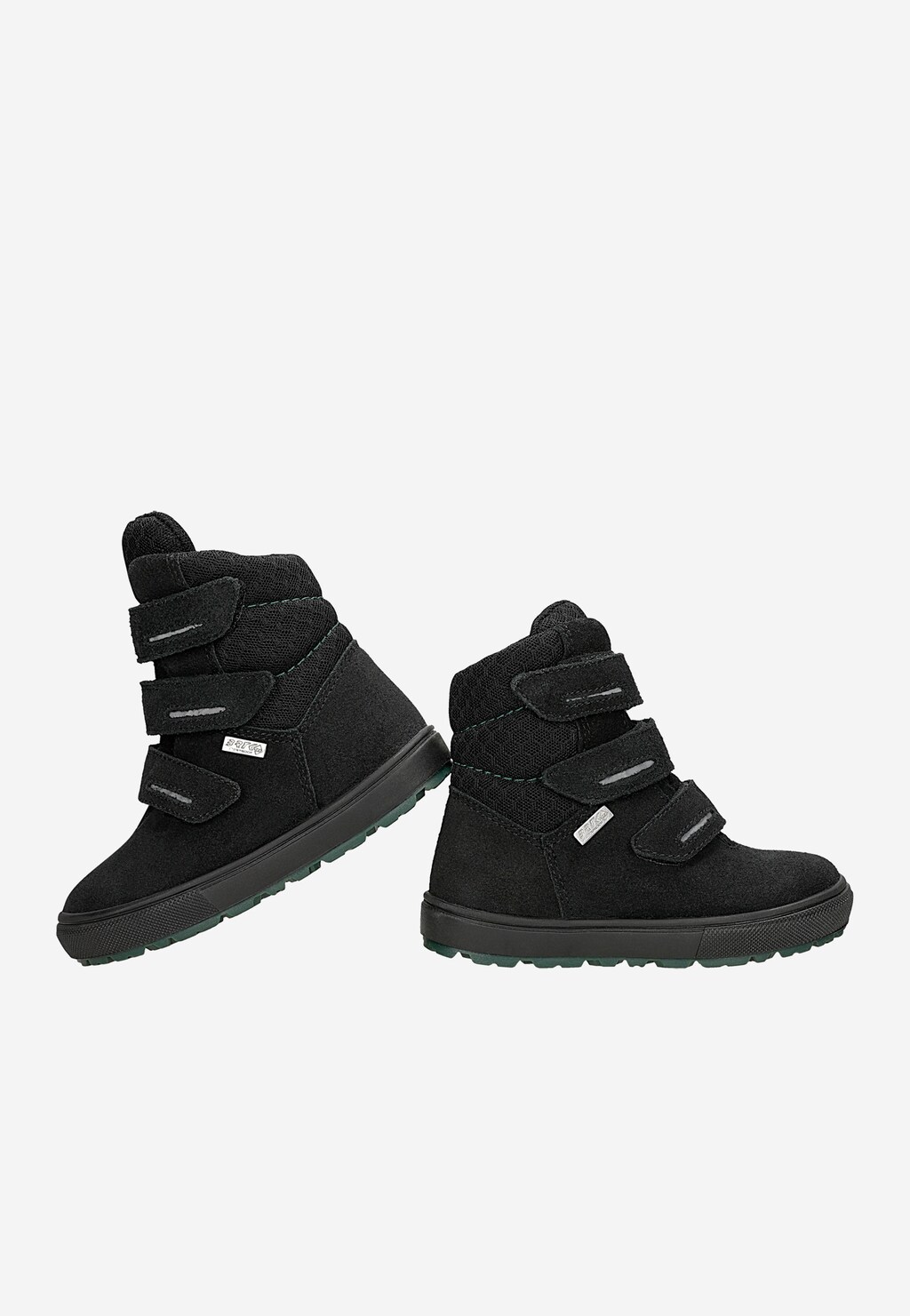 Czarne trzewiki ocieplane naturalną wełną BARTEK 14319009 II Widok 6