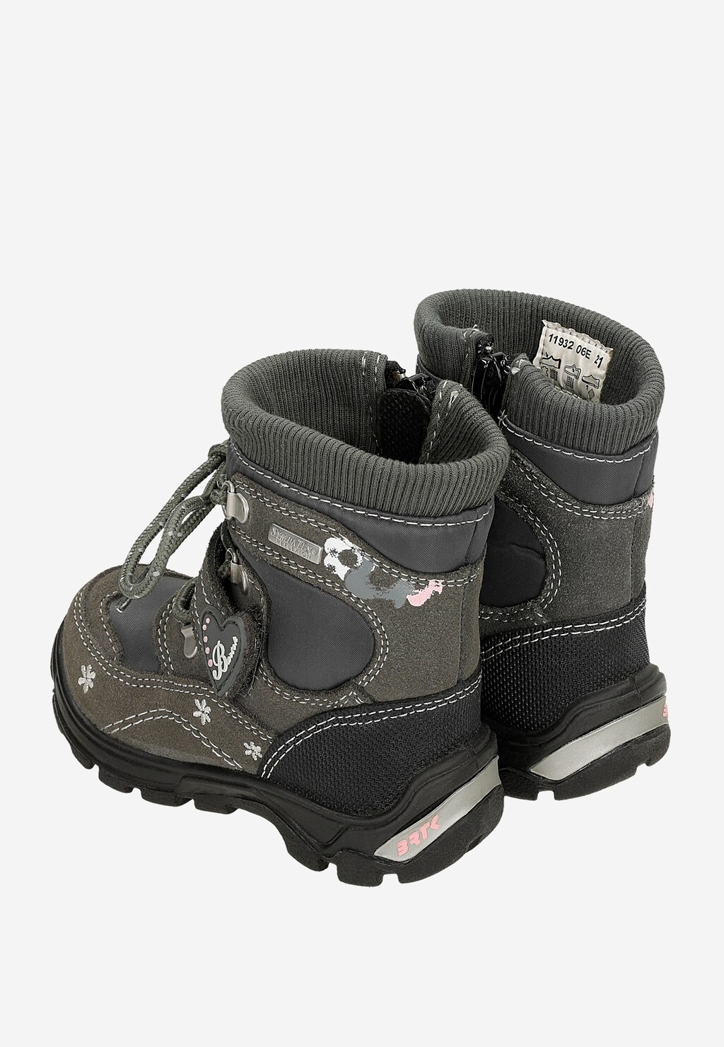 Szare trzewiki z membraną Sympatex Reflection BARTEK T-11932/06E Widok 7