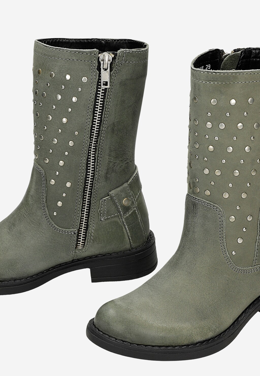 Szere skórzane botki z membraną BRTKtex waterproof T-57162/1A8 III Widok 7