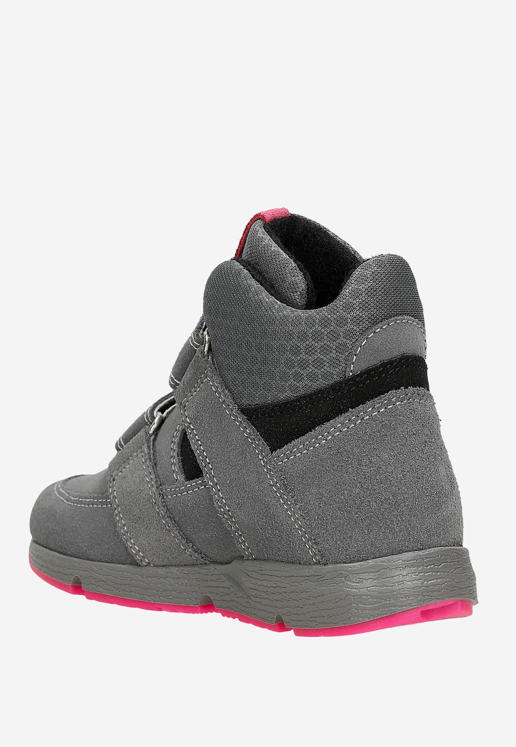 Szare trzewiki z różowymi akcentami BARTEK T-64018P/SZ/K59 Widok 3