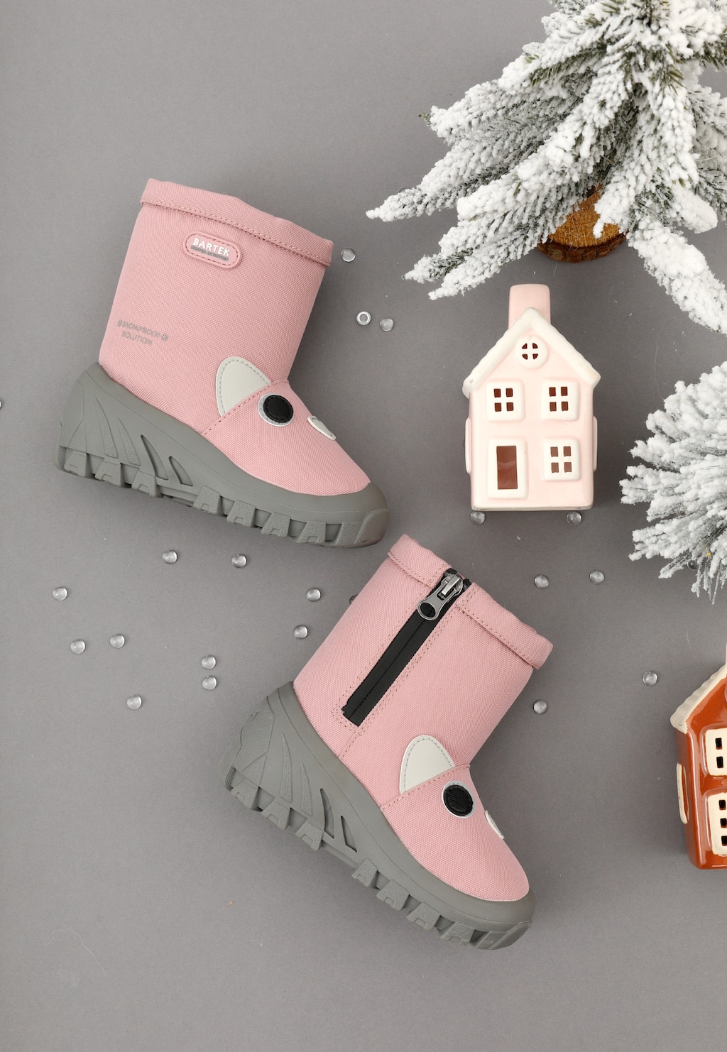 Sněhule BARTEK 8500215, pro dívky, růžové Widok 9