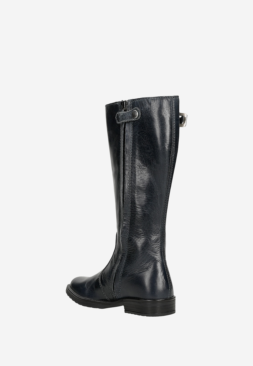 Kozaki BARTEK T-BLANCHE/SOF/BLU II, dla dziewcząt, granatowy Widok 3