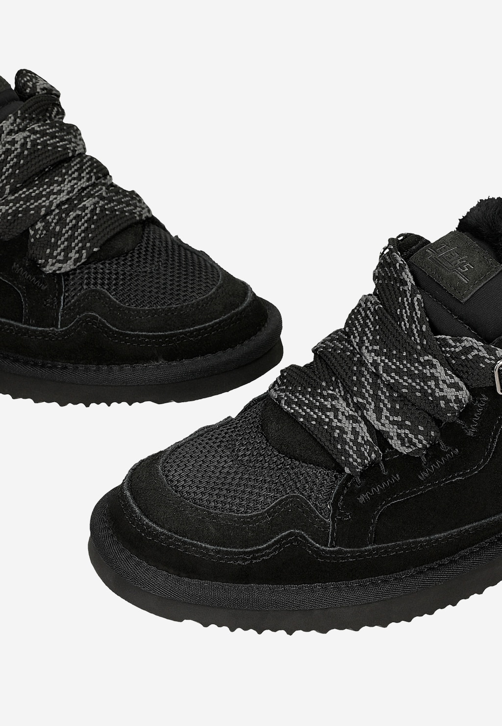 Czarne niskie śniegowce RELAKS z futerkiem R64013-81 Widok 7