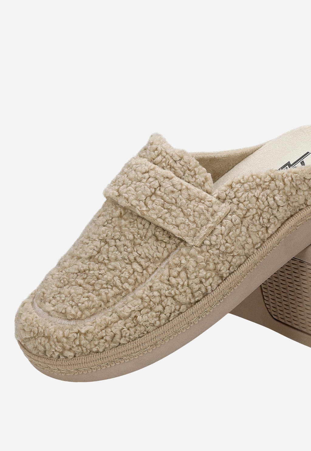 Brązowe puchate kapcie RELAKS R34013-13 Widok 6