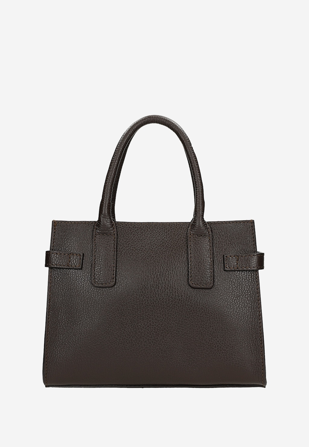 Brązowa czekoladowa torebka skórzana 80405-52 Widok 3